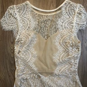 Lace Pencil Dress